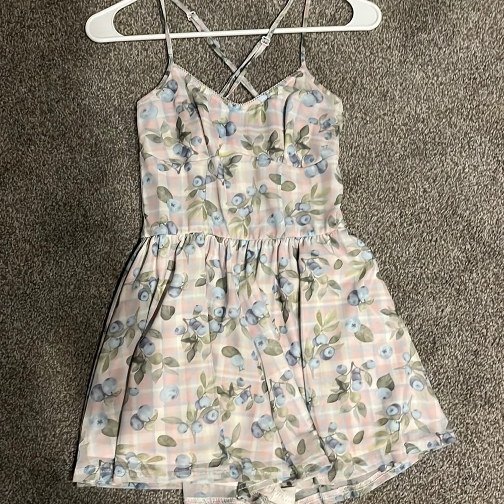 Blueberry romper